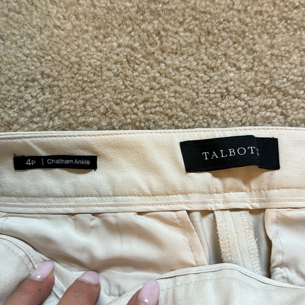 Talbots Chatham Ankle Pant - Picture 4 of 6